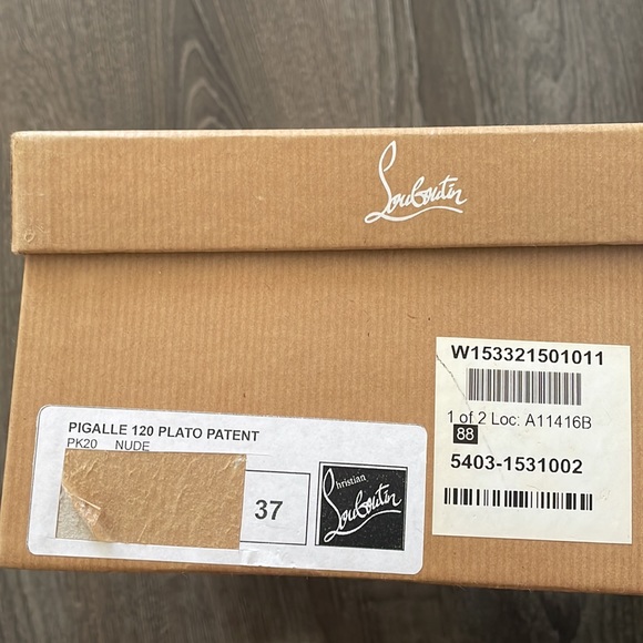 Christian Louboutin size 37 Pigalle Plato - Picture 6 of 6